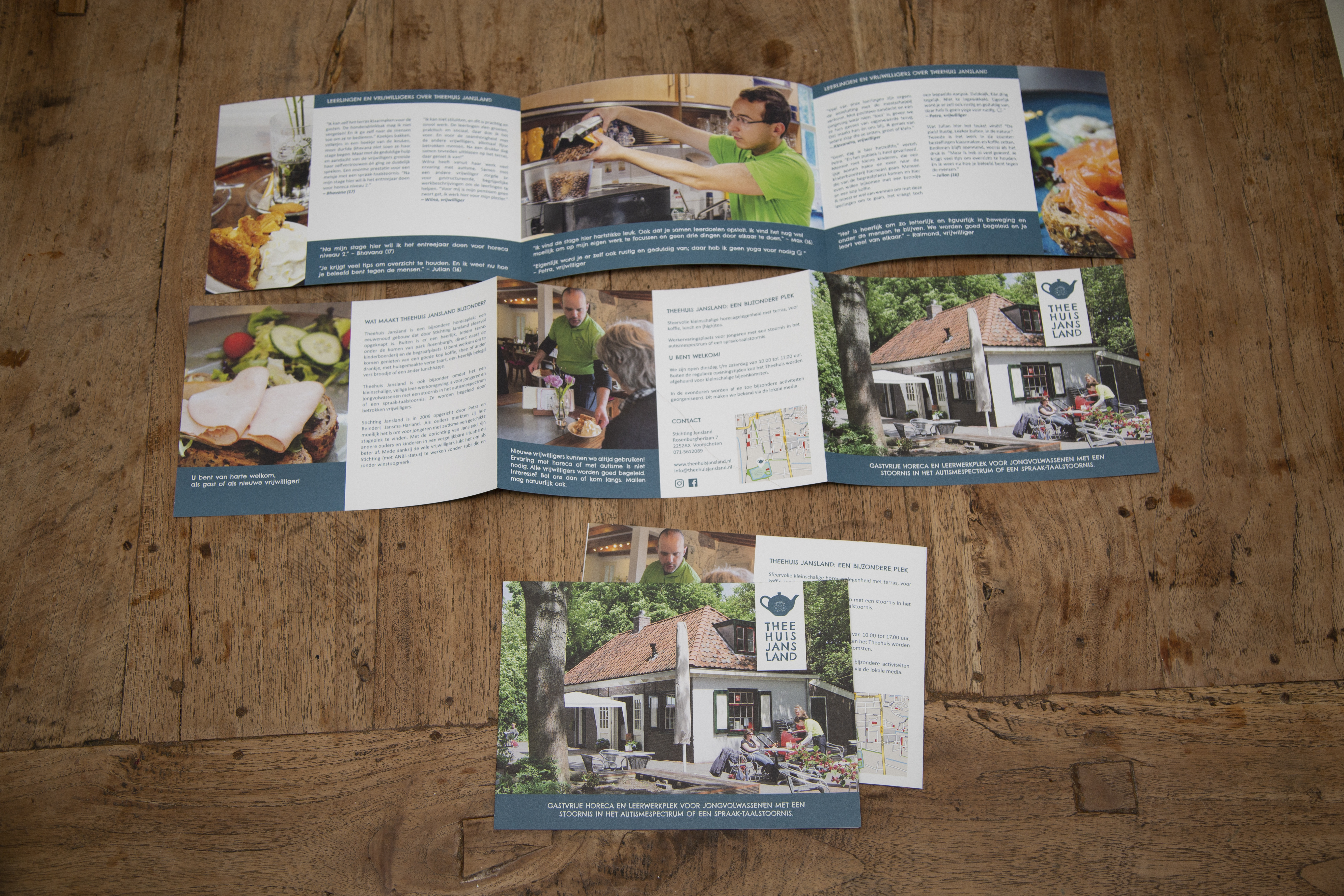 Theehuis Jansland - Brochure